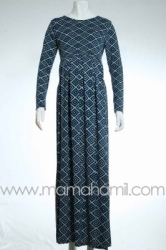 gamis hamil wajik biru  GMS 96  large